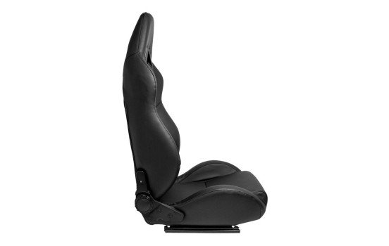 Sports seat 'LH' - Black Artificial leather - Double-sided adjustable backrest - incl, Image 4