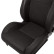 Sports seat 'MR' - Black artificial leather + Black Pine textile - Adjustable on both sides, Thumbnail 6