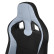 Sports seat 'MR' - Black artificial leather + Gray Pine textile - Adjustable on both sides, Thumbnail 8