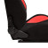 Sports seat 'MR' - Black artificial leather + Red Pine textile - Double-sided adjustable backrest - incl., Thumbnail 5