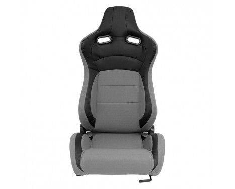 Sports seat 'MS' - Black/Grey - Double-sided adjustable backrest, Image 3