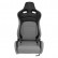 Sports seat 'MS' - Black/Grey - Double-sided adjustable backrest, Thumbnail 3