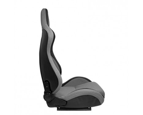 Sports seat 'MS' - Black/Grey - Double-sided adjustable backrest, Image 4