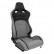 Sports seat 'MS' - Black/Grey - Double-sided adjustable backrest
