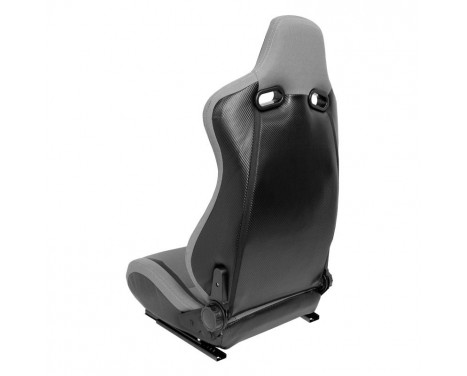 Sports seat 'MS' - Black/Grey - Double-sided adjustable backrest, Image 2