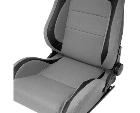 Sports seat 'MS' - Black/Grey - Double-sided adjustable backrest, Image 7