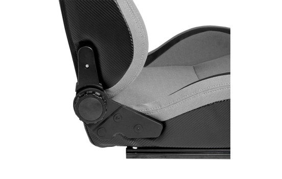 Sports seat 'MS' - Black/Grey - Double-sided adjustable backrest, Image 5