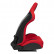 Sports seat 'MS' - Black/Red - Double-sided adjustable backrest, Thumbnail 6