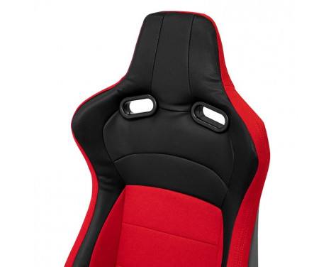Sports seat 'MS' - Black/Red - Double-sided adjustable backrest, Image 8