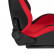 Sports seat 'MS' - Black/Red - Double-sided adjustable backrest, Thumbnail 5