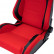Sports seat 'MS' - Black/Red - Double-sided adjustable backrest, Thumbnail 7