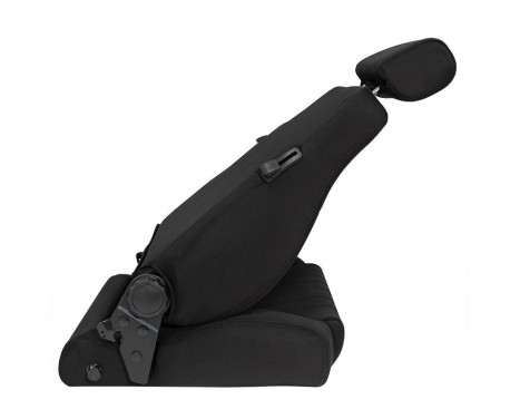 Sports seat 'Retro' - Black - Double-sided adjustable backrest - incl, Image 4