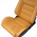 Sports seat 'RK' - Beige Artificial leather - Double-sided adjustable backrest, Thumbnail 5