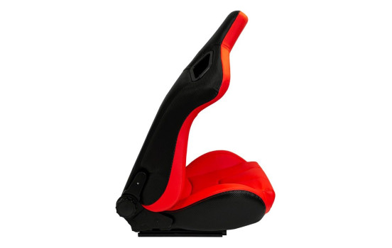 Sports seat 'RK' - Red Artificial leather - Double-sided adjustable backrest, Image 5