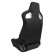 Sports seat 'RS6-II' - Black Fabric - Double-sided adjustable backrest - incl, Thumbnail 2