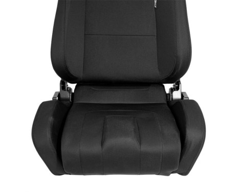 Sports seat 'RS6-II' - Black Fabric - Double-sided adjustable backrest - incl, Image 6