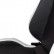 Sports seat 'RS6-II' Matt black/White Artificial leather Adjustable on both sides, Thumbnail 7
