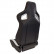 Sports seat 'RS6-II' Matt black/White Artificial leather Adjustable on both sides, Thumbnail 2