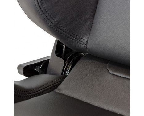 Sports seat 'RS6-II' - Matte black Artificial leather - Double-sided adjustable backrest, Image 6