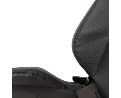 Sports seat 'RS6-II' - Matte black Artificial leather - Double-sided adjustable backrest, Image 7