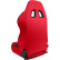 Sports seat 'T Eco' - Red - Double-sided adjustable backrest - incl, Thumbnail 3