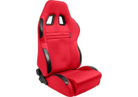 Sports seat 'T Eco' - Red - Double-sided adjustable backrest - incl
