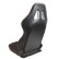 Sports seat 'TN' - Black leatherette + red stitching - Double-sided adjustable backrest -, Thumbnail 2