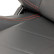 Sports seat 'TN' - Black leatherette + red stitching - Double-sided adjustable backrest -, Thumbnail 5