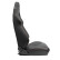 Sports seat 'VGR' - Black leatherette + dark gray fabric/suede + red stitching, Thumbnail 4