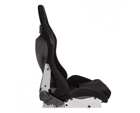 Sports seat BS5 - Black/Grey - Double-sided adjustable polyester backrest, Image 3
