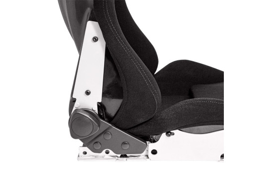 Sports seat BS5 - Black/Grey - Double-sided adjustable polyester backrest, Image 4