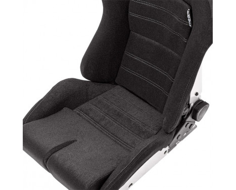 Sports seat BS5 - Black/Grey - Double-sided adjustable polyester backrest, Image 5