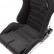 Sports seat BS5 - Black/Grey - Double-sided adjustable polyester backrest, Thumbnail 5