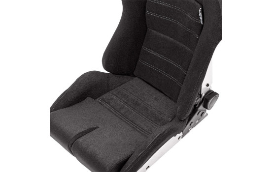 Sports seat BS5 - Black/Grey - Double-sided adjustable polyester backrest, Image 5
