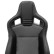 Sports seat NK - Black artificial leather + Gray textile - Double-sided adjustable backrest incl. sleds, Thumbnail 8