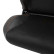 Sports seat VGR Premium - Black Leather & Alcantara + Red stitching - Double-sided adjustable, Thumbnail 5