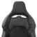 Sports seat VGR Premium - Black Leather & Alcantara + Silver stitching - Double-sided adjustable, Thumbnail 6