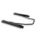 VGR sports seat - Black faux leather + silver stitching - Double-sided adjustable backrest, Thumbnail 9