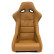 Sports chair 'BS1' - Beige Artificial Leather - Fixed polyester backrest - incl. runners, Thumbnail 3