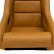 Sports chair 'BS1' - Beige Artificial Leather - Fixed polyester backrest - incl. runners, Thumbnail 5