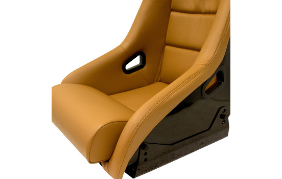 Sports chair 'BS1' - Beige Artificial Leather - Fixed polyester backrest - incl. runners, Image 6