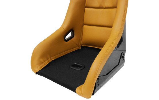 Sports chair 'BS1' - Beige Artificial Leather - Fixed polyester backrest - incl. runners, Image 8
