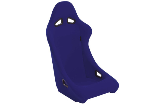 Sports chair 'Zandvoort' - Blue - Fixed back - Incl. Slides