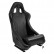 Sports seat 'BH' - Black Artificial leather - Fixed backrest - incl. slides