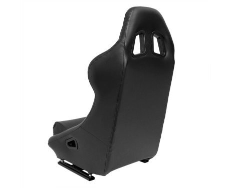 Sports seat 'BH' - Black Artificial leather - Fixed backrest - incl. slides, Image 2