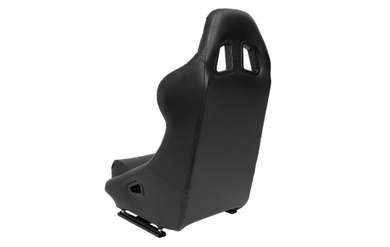 Sports seat 'BH' - Black Artificial leather - Fixed backrest - incl. slides, Image 2