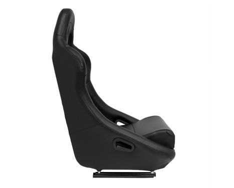 Sports seat 'BH' - Black Artificial leather - Fixed backrest - incl. slides, Image 4