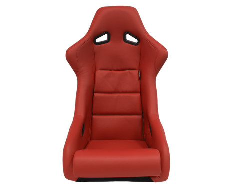 Sports seat 'BS1' - Red Artificial Leather - Fixed polyester backrest - incl. slides, Image 3