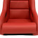 Sports seat 'BS1' - Red Artificial Leather - Fixed polyester backrest - incl. slides, Thumbnail 5