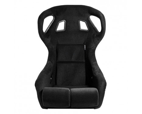 Sports seat 'BS6' - Black - Fixed polyester back - Incl. Slides, Image 2